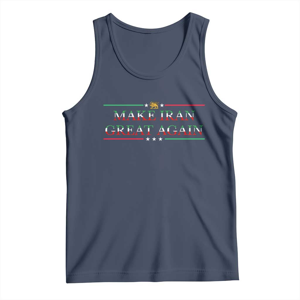 Make Iran Great Again Tank Top Patriotic Iranian Gift