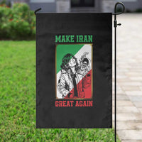 Make Iran Great Again Garden Flag Patriotic Iranian Heritage Gift