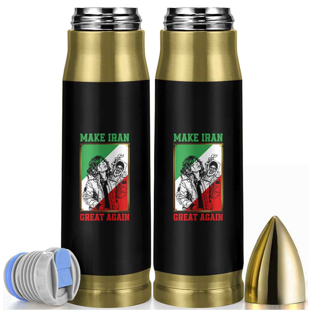 Make Iran Great Again Bullet Tumbler Patriotic Iranian Heritage Gift