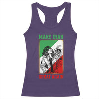 Make Iran Great Again Racerback Tank Top Patriotic Iranian Heritage Gift