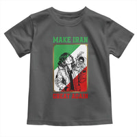Make Iran Great Again Toddler T Shirt Patriotic Iranian Heritage Gift