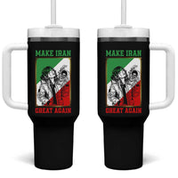 Make Iran Great Again Tumbler With Handle Patriotic Iranian Heritage Gift