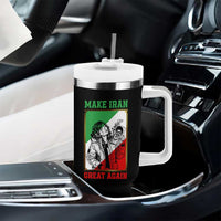 Make Iran Great Again Tumbler With Handle Patriotic Iranian Heritage Gift