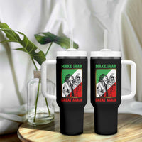 Make Iran Great Again Tumbler With Handle Patriotic Iranian Heritage Gift