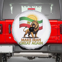 Patriotic Iranian Pride Gift Spare Tire Cover Make Iran Great Again