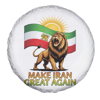 Patriotic Iranian Pride Gift Spare Tire Cover Make Iran Great Again