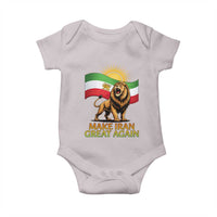 Patriotic Iranian Pride Gift Baby Onesie Make Iran Great Again