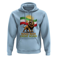 Patriotic Iranian Pride Gift Hoodie Make Iran Great Again