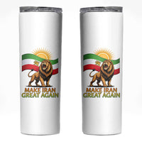 Patriotic Iranian Pride Gift Skinny Tumbler Make Iran Great Again