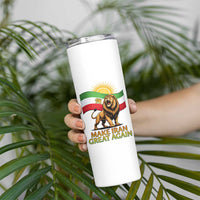 Patriotic Iranian Pride Gift Skinny Tumbler Make Iran Great Again