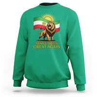 Patriotic Iranian Pride Gift Sweatshirt Make Iran Great Again