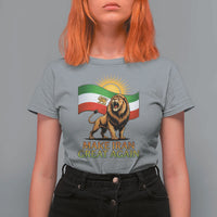 Patriotic Iranian Pride Gift T Shirt For Women Make Iran Great Again