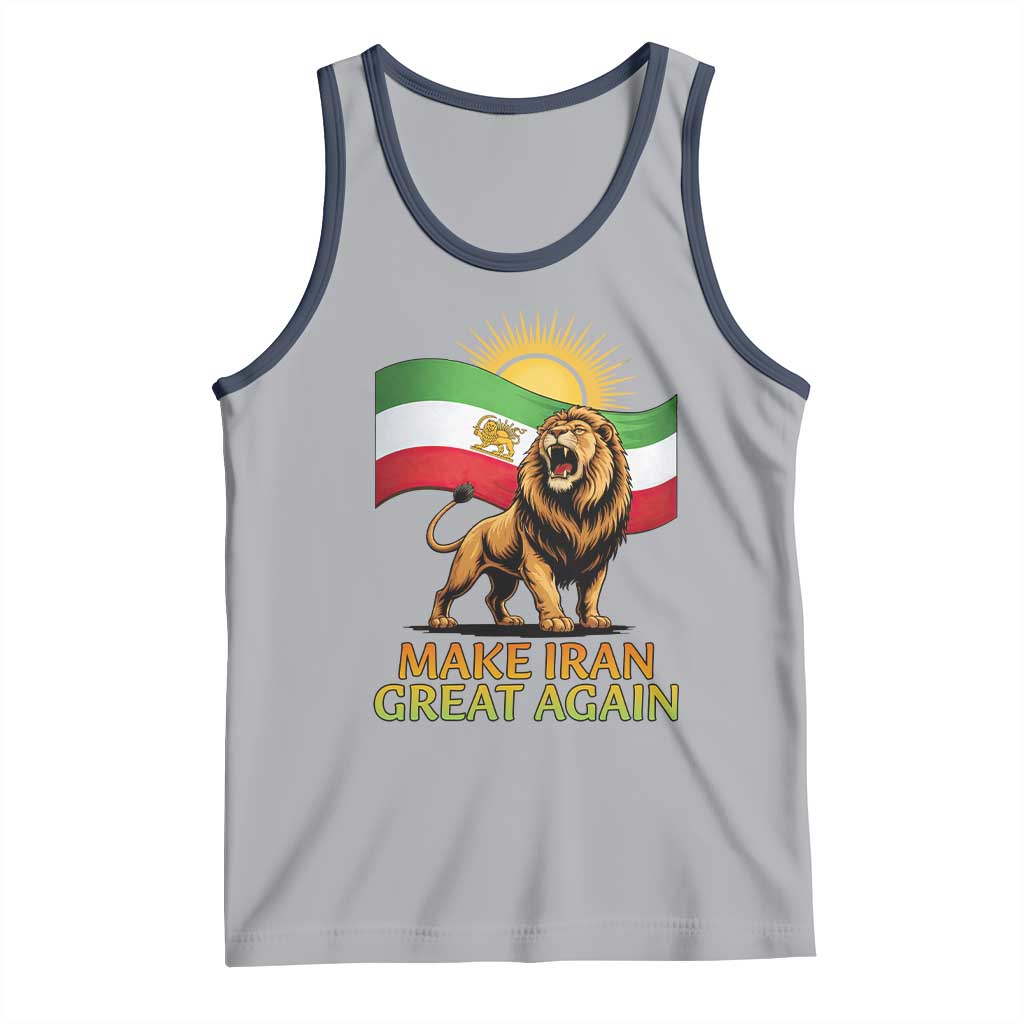 Patriotic Iranian Pride Gift Tank Top Make Iran Great Again