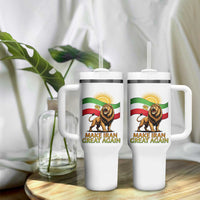 Patriotic Iranian Pride Gift Tumbler With Handle Make Iran Great Again