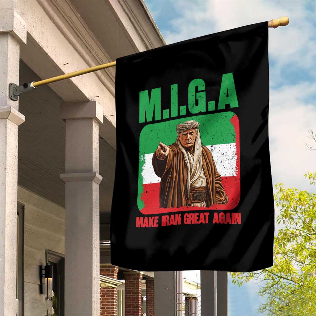Make Iran Great Again Garden Flag Free Iran Protest