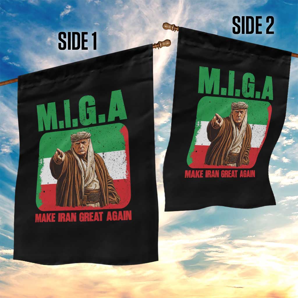 Make Iran Great Again Garden Flag Free Iran Protest
