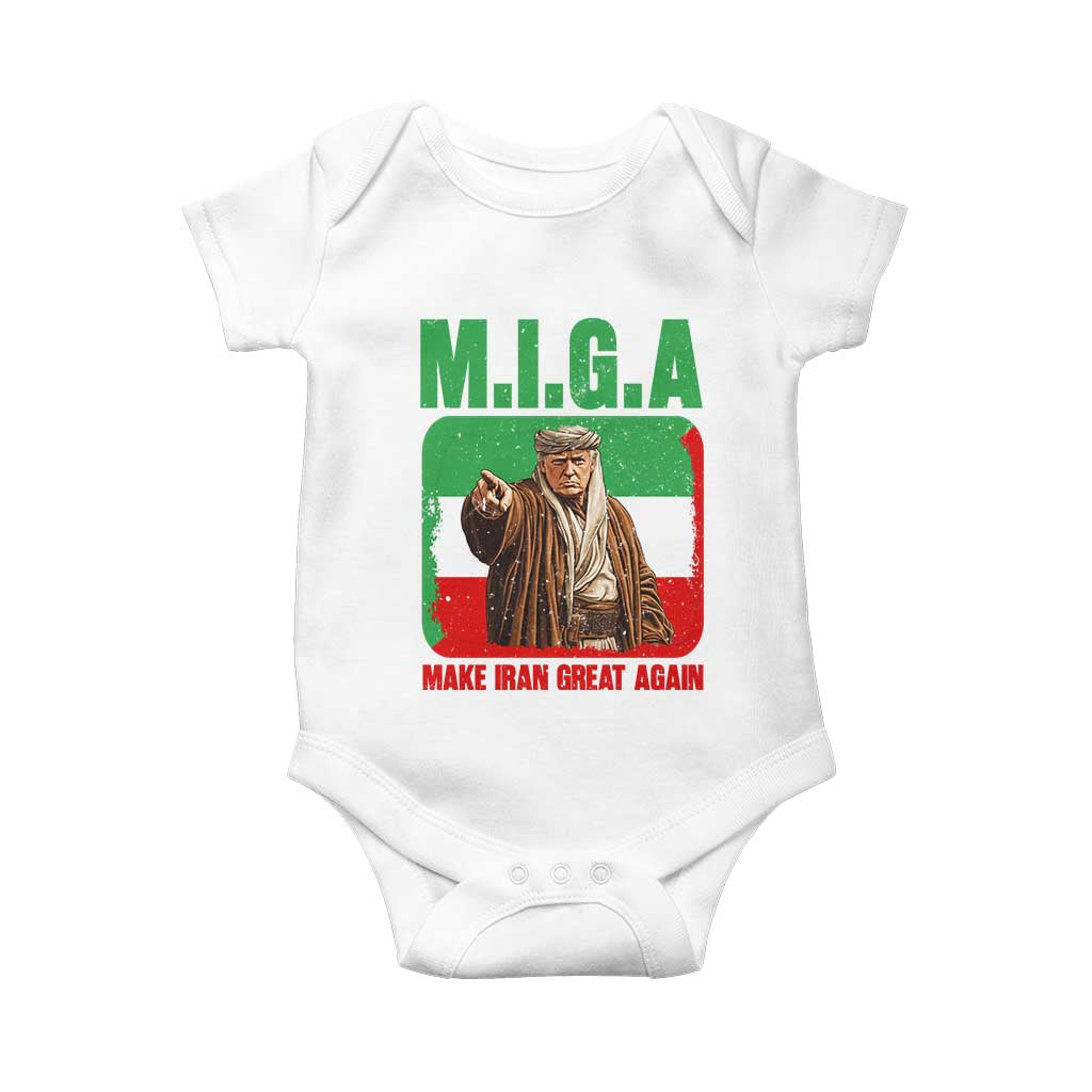 Make Iran Great Again Baby Onesie Free Iran Protest