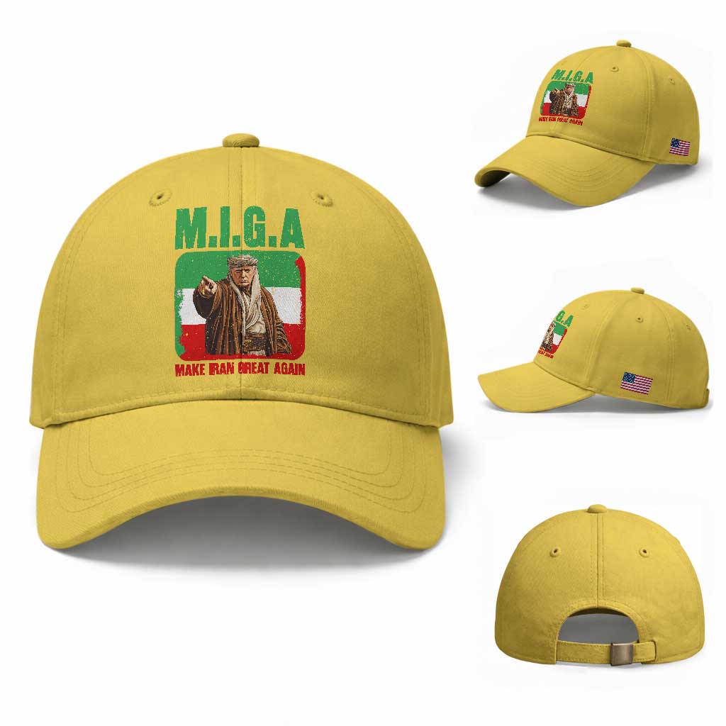 Make Iran Great Again Baseball Cap Free Iran Protest