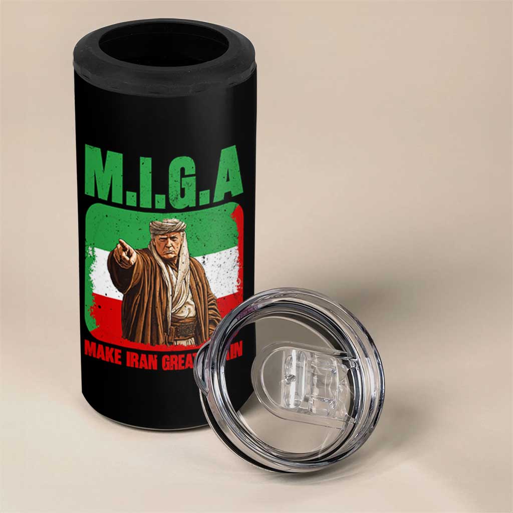 Make Iran Great Again 4 in 1 Can Cooler Tumbler Free Iran Protest