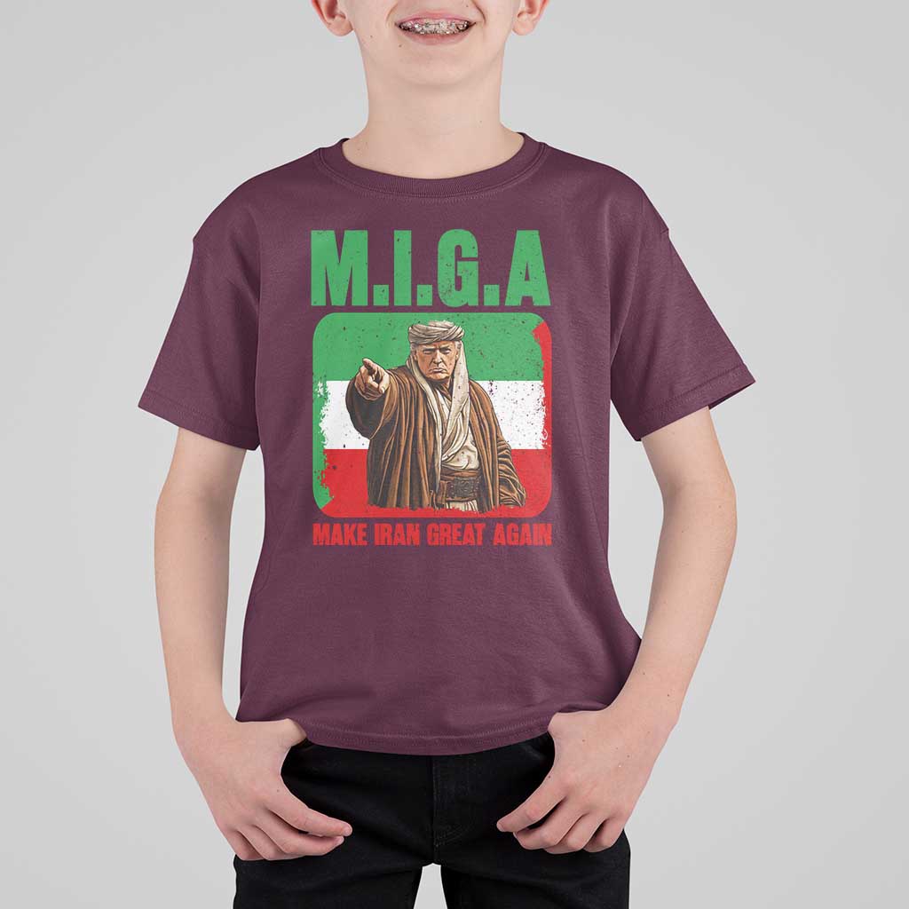 Make Iran Great Again T Shirt For Kid Free Iran Protest