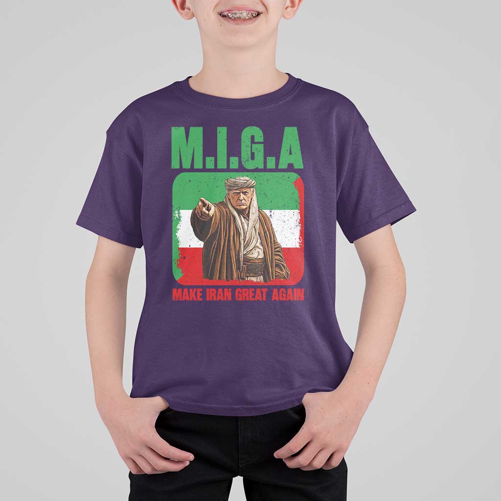 Make Iran Great Again T Shirt For Kid Free Iran Protest