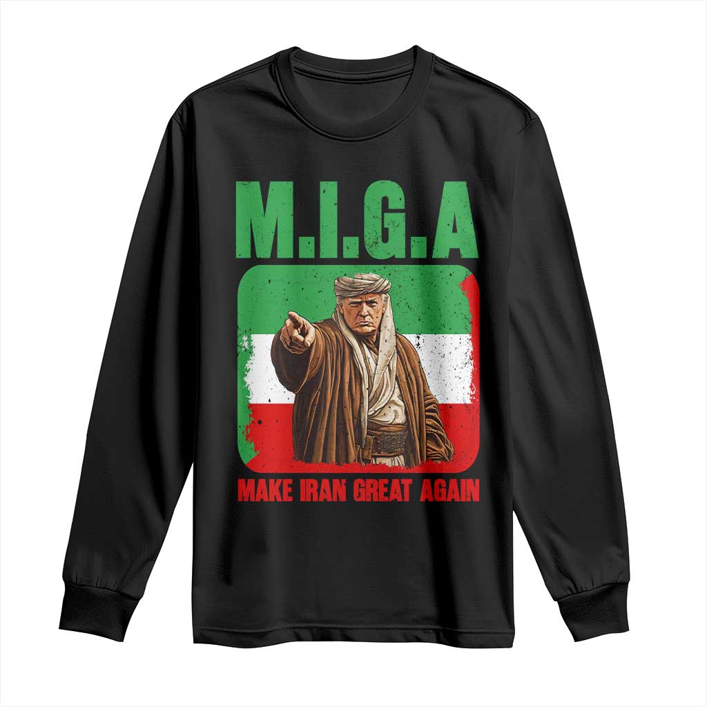 Make Iran Great Again Long Sleeve Shirt Free Iran Protest