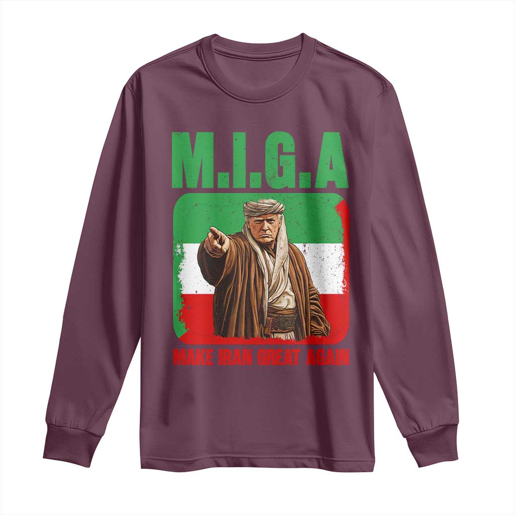 Make Iran Great Again Long Sleeve Shirt Free Iran Protest