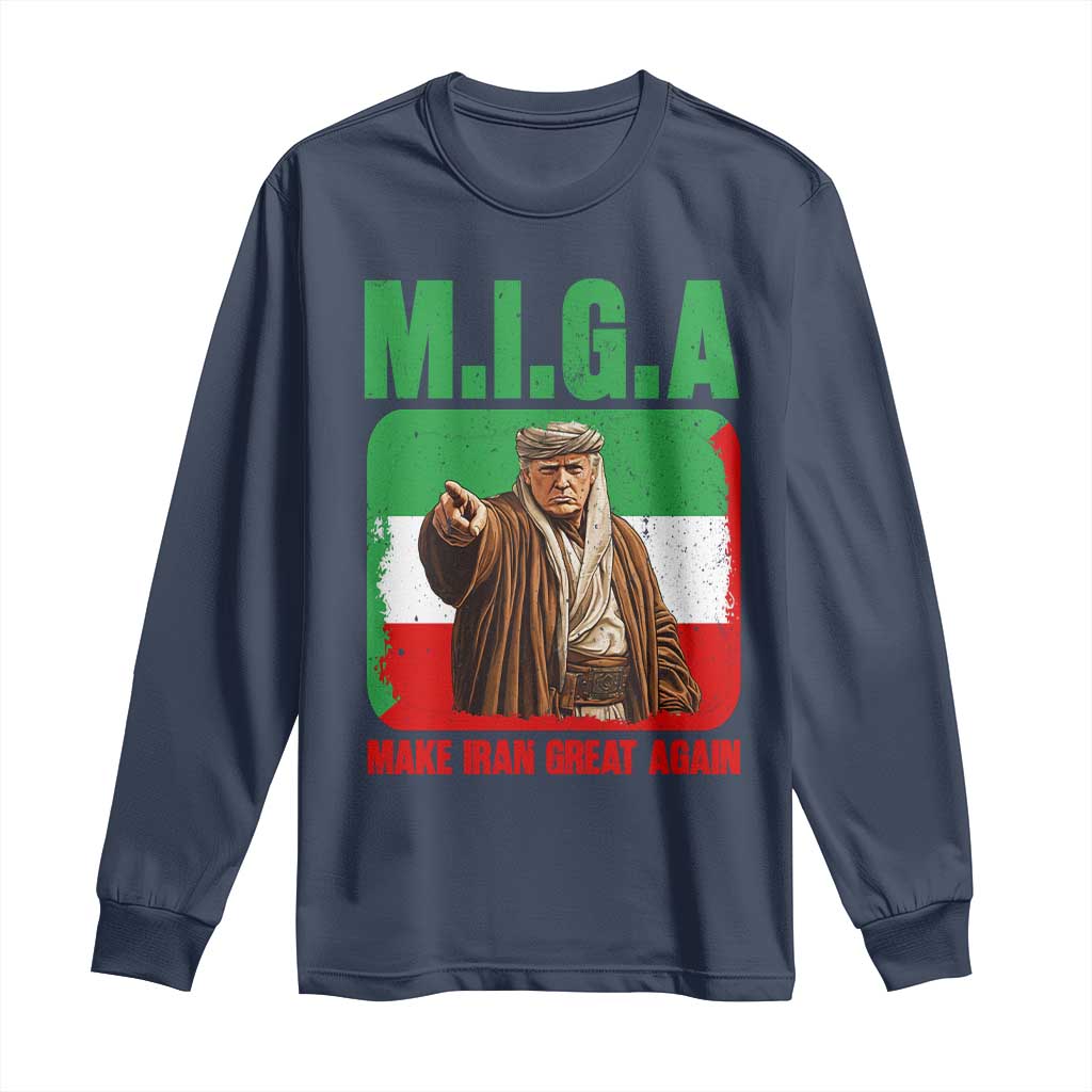 Make Iran Great Again Long Sleeve Shirt Free Iran Protest