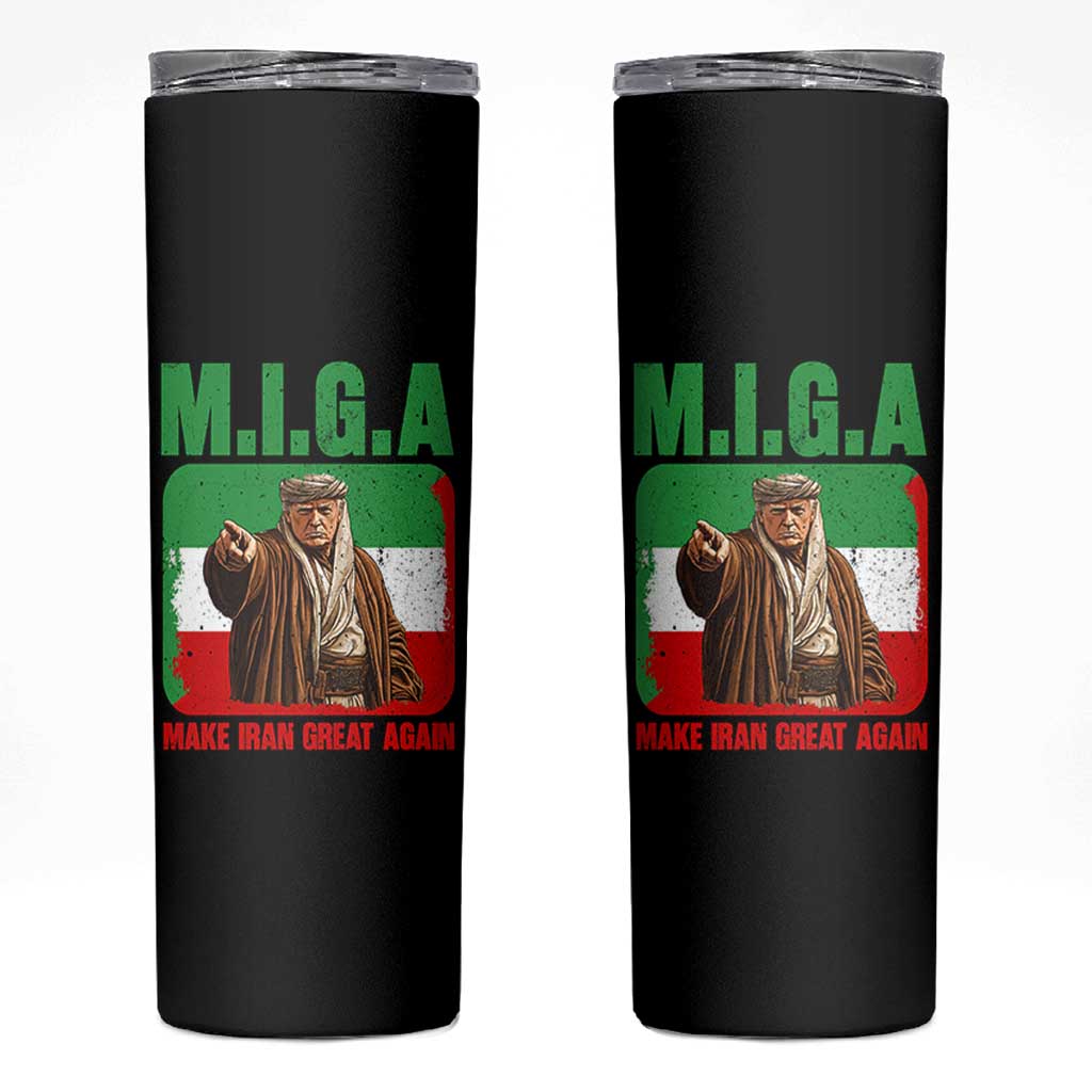 Make Iran Great Again Skinny Tumbler Free Iran Protest