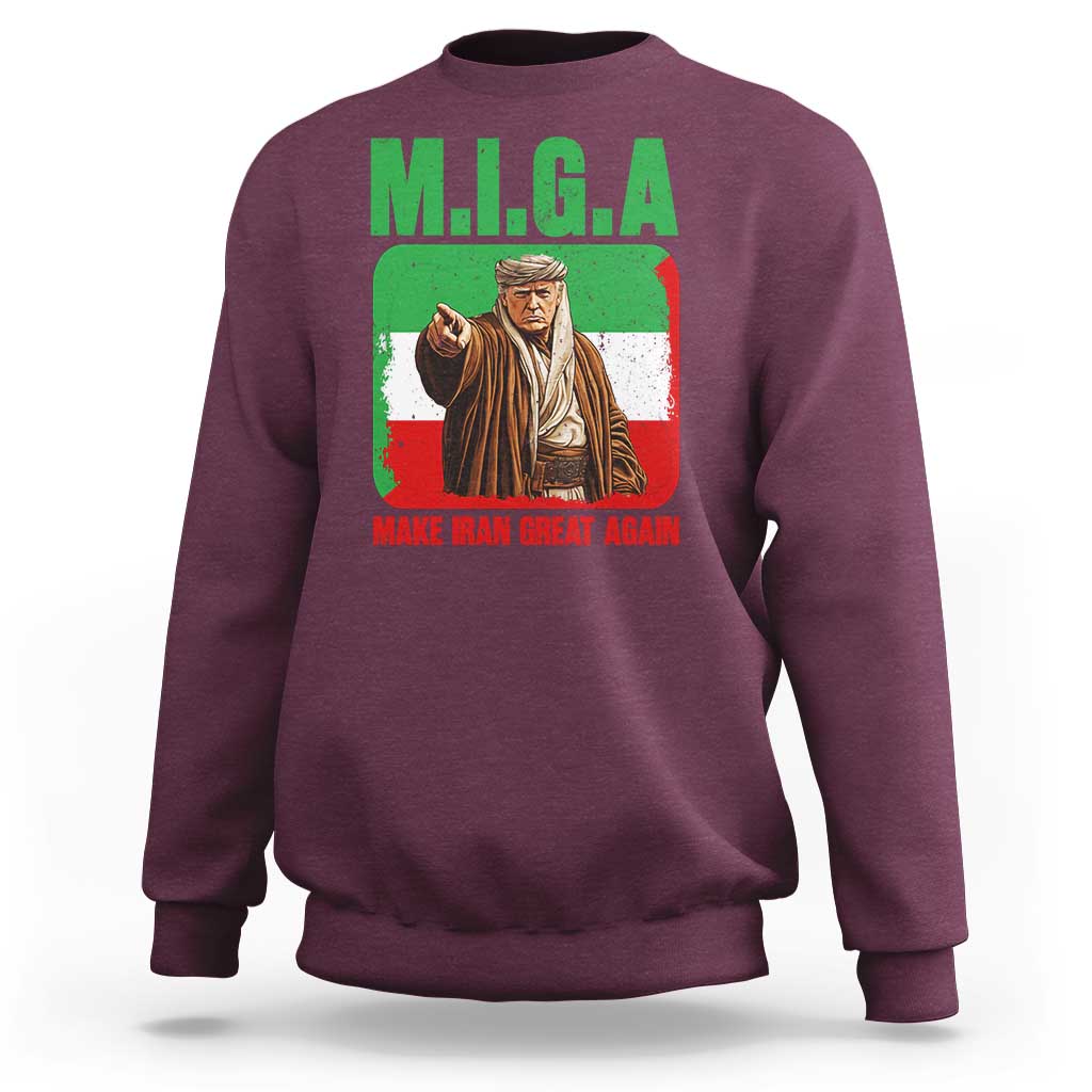 Make Iran Great Again Sweatshirt Free Iran Protest