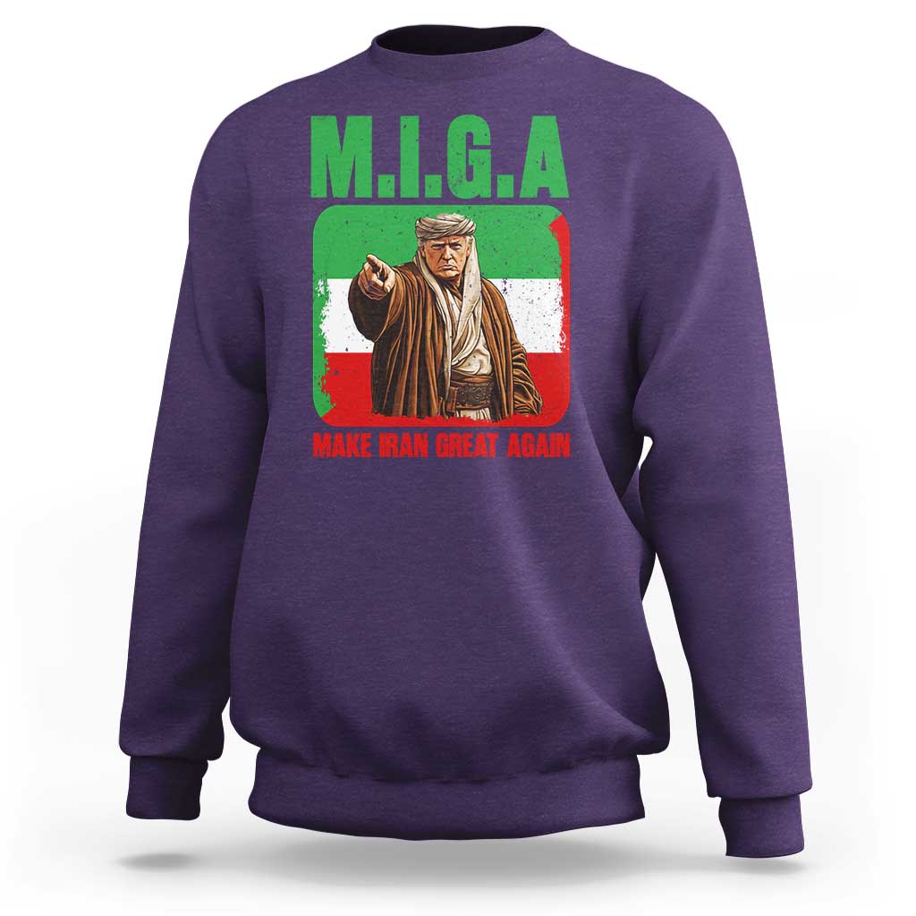 Make Iran Great Again Sweatshirt Free Iran Protest
