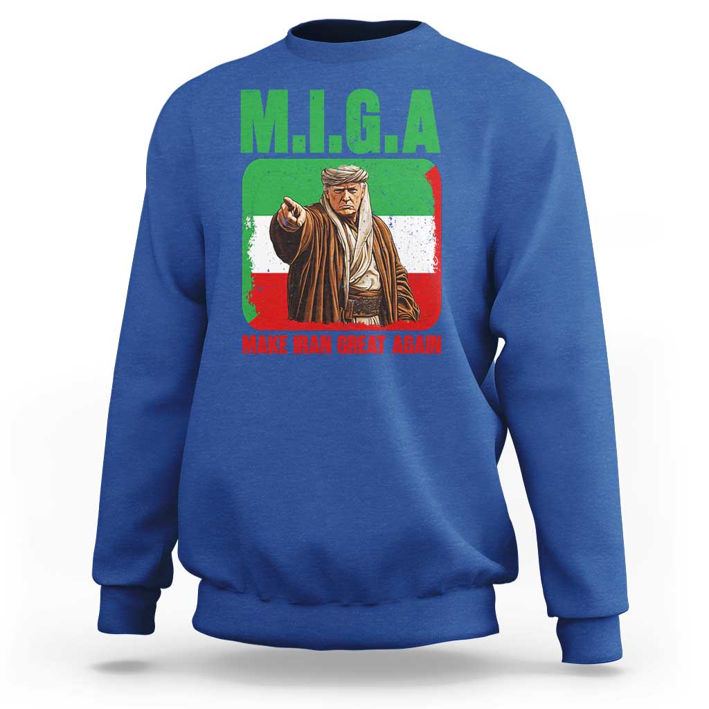 Make Iran Great Again Sweatshirt Free Iran Protest