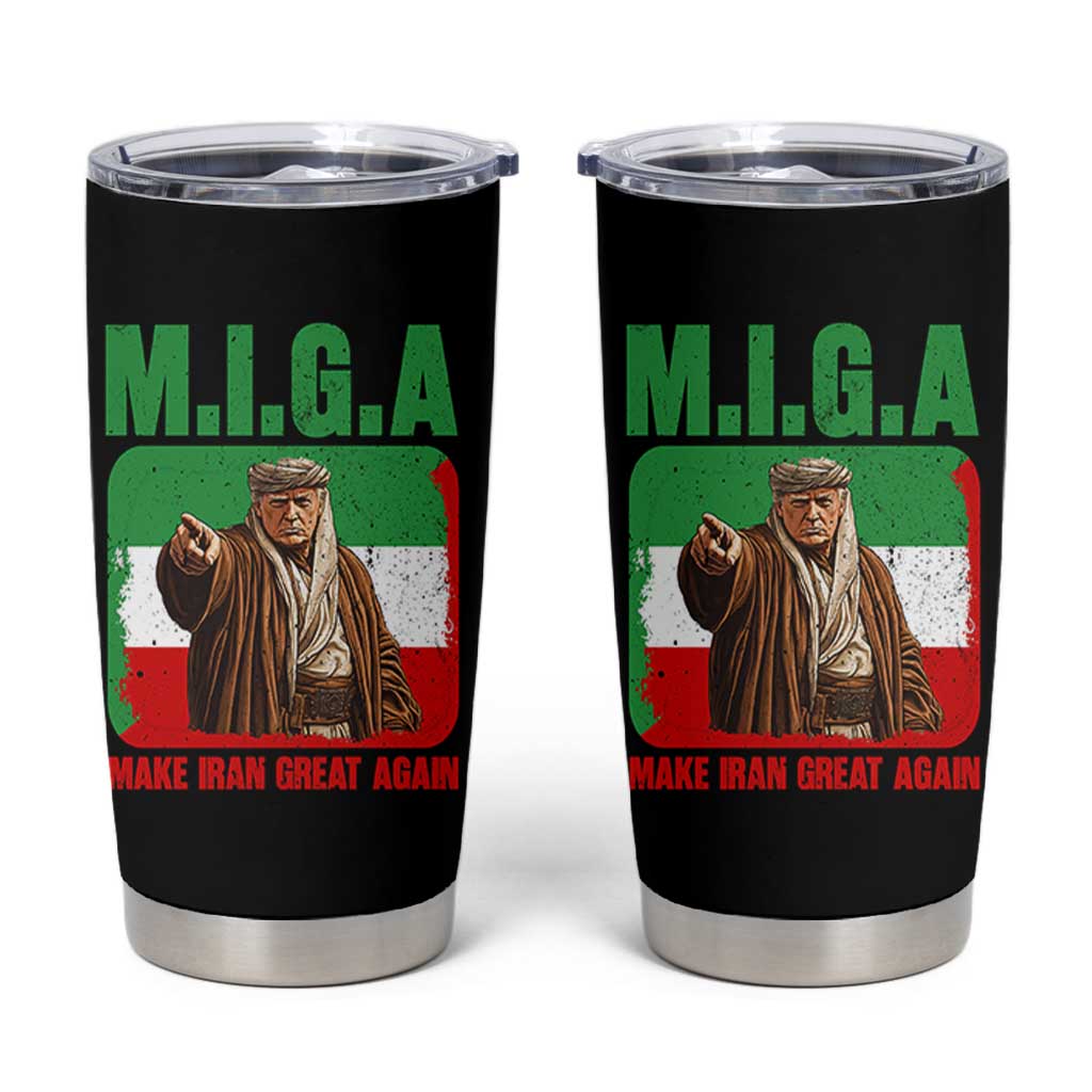 Make Iran Great Again Tumbler Cup Free Iran Protest