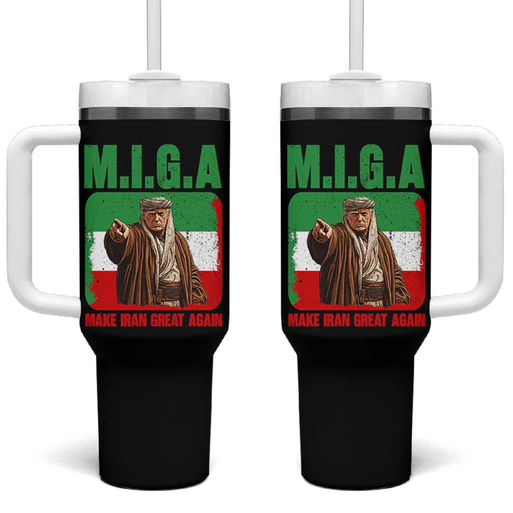 Make Iran Great Again Tumbler With Handle Free Iran Protest