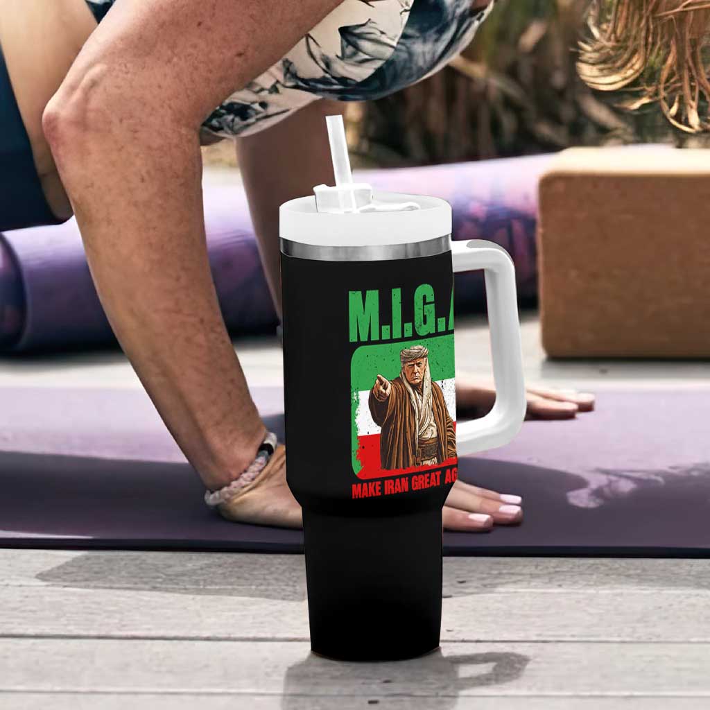 Make Iran Great Again Tumbler With Handle Free Iran Protest