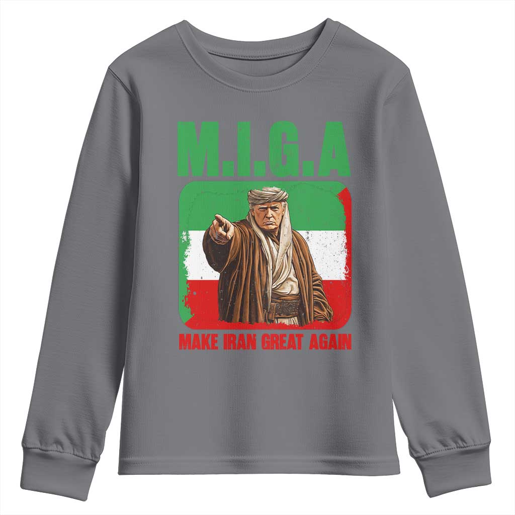 Make Iran Great Again Youth Sweatshirt Free Iran Protest