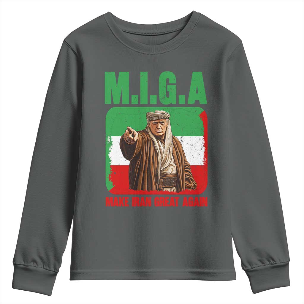 Make Iran Great Again Youth Sweatshirt Free Iran Protest