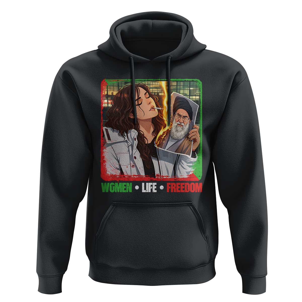 Woman Life Freedom Hoodie Free Iran Movement Gift For Iranian Women