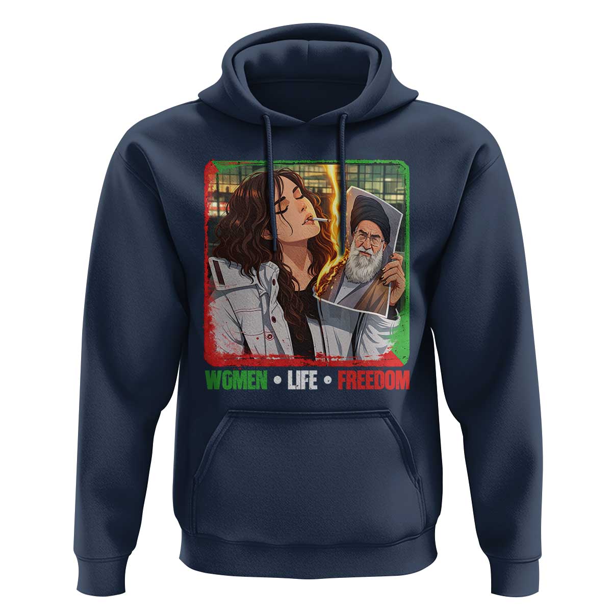 Woman Life Freedom Hoodie Free Iran Movement Gift For Iranian Women