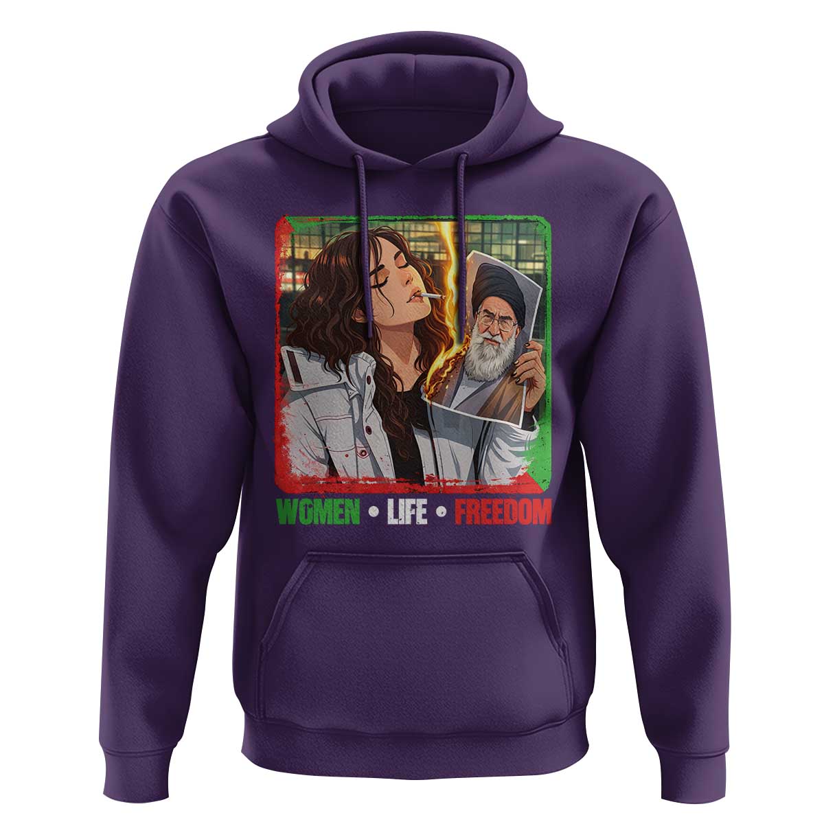 Woman Life Freedom Hoodie Free Iran Movement Gift For Iranian Women