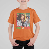 Woman Life Freedom T Shirt For Kid Free Iran Movement Gift For Iranian Women