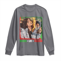 Woman Life Freedom Long Sleeve Shirt Free Iran Movement Gift For Iranian Women