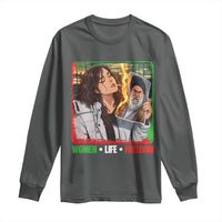 Woman Life Freedom Long Sleeve Shirt Free Iran Movement Gift For Iranian Women