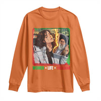 Woman Life Freedom Long Sleeve Shirt Free Iran Movement Gift For Iranian Women