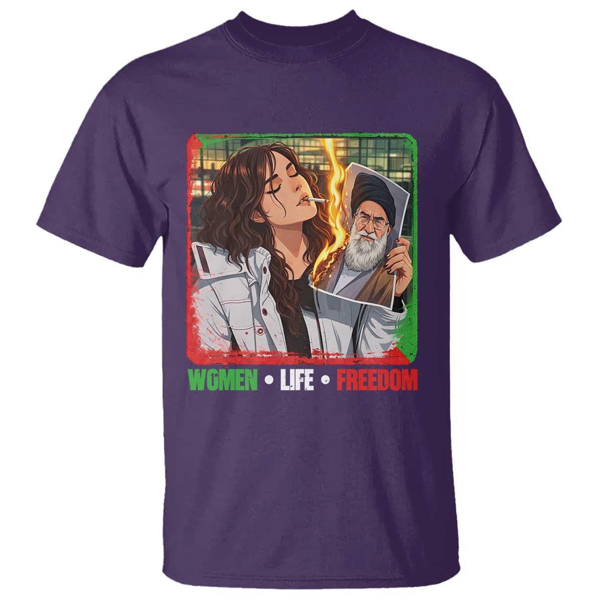Woman Life Freedom T Shirt Free Iran Movement Gift For Iranian Women