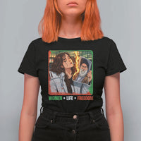 Woman Life Freedom T Shirt For Women Free Iran Movement Gift For Iranian Women