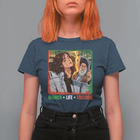 Woman Life Freedom T Shirt For Women Free Iran Movement Gift For Iranian Women