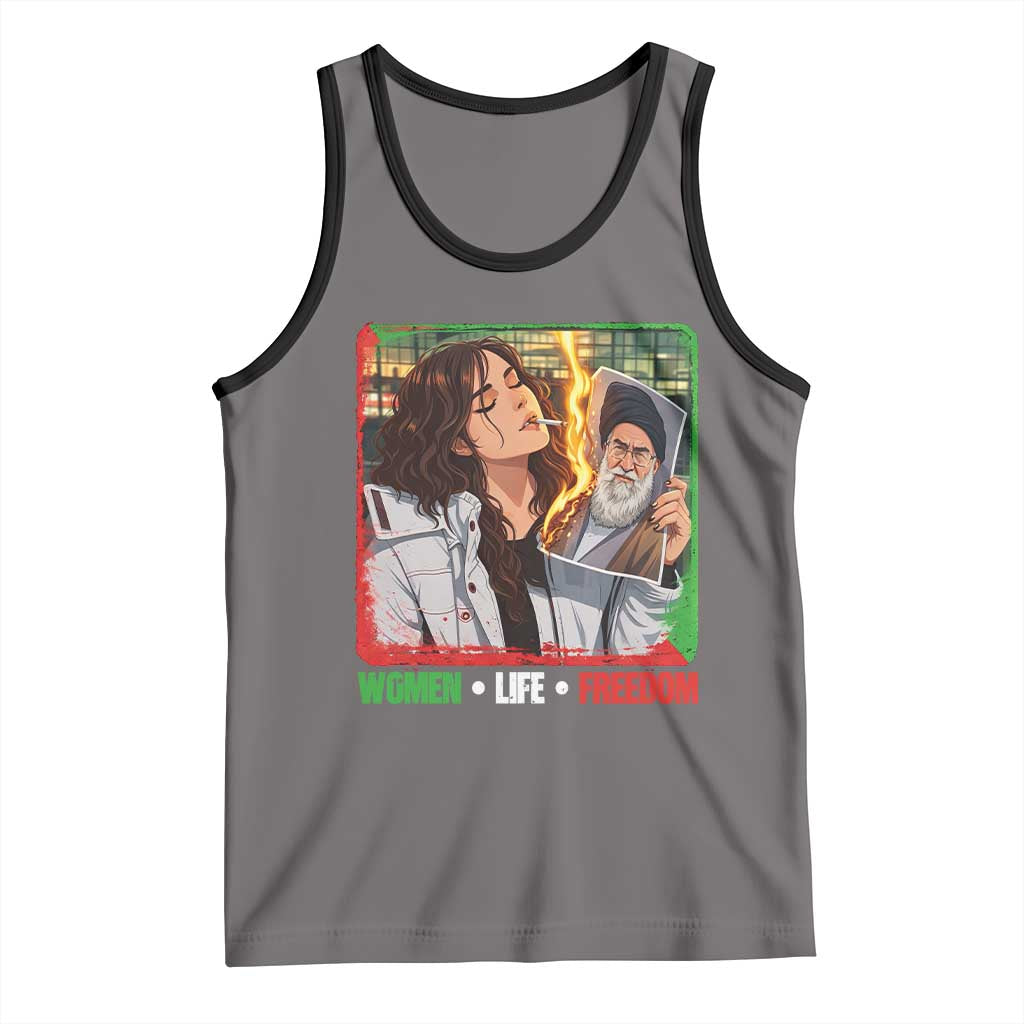 Woman Life Freedom Tank Top Free Iran Movement Gift For Iranian Women