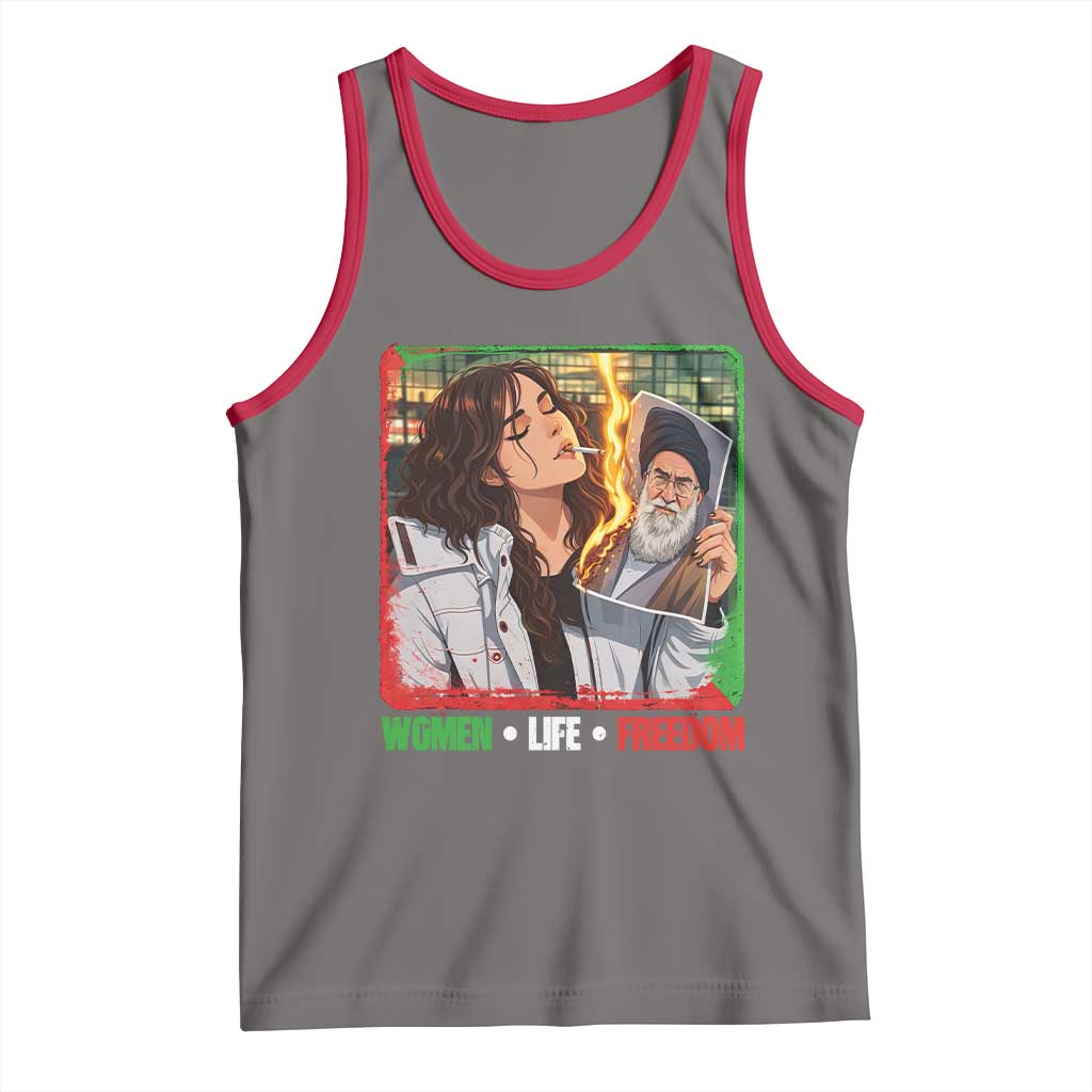 Woman Life Freedom Tank Top Free Iran Movement Gift For Iranian Women