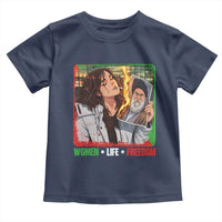 Woman Life Freedom Toddler T Shirt Free Iran Movement Gift For Iranian Women